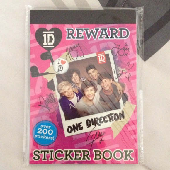 1D Reward Sticker Book