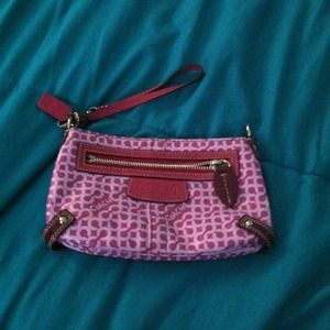 Coach wristlet