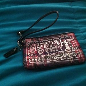 Coach wristlet
