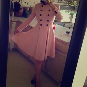 Vintage mad men style evan picone dress coat