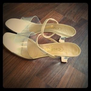 Authentic Chanel shorts Heels