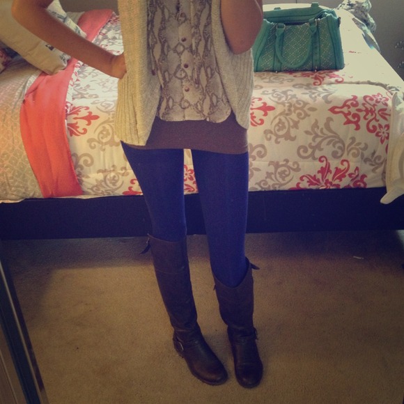 Royal blue tights/leggings