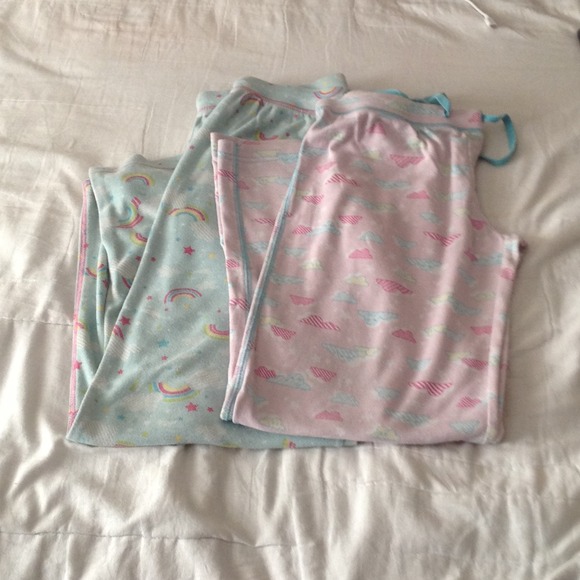BUNDLE) cute pajama pants, NEVER WORN BEFORE