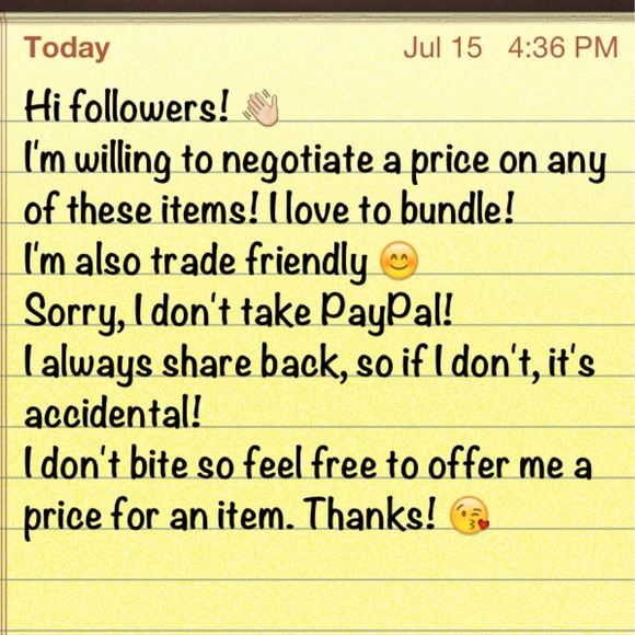 I negotiate (: