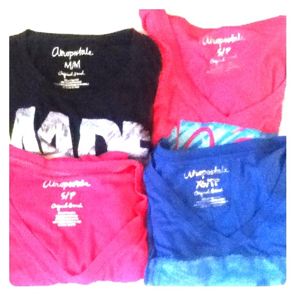 Aeropostale Short Sleeved Bundle NEVER WORN!