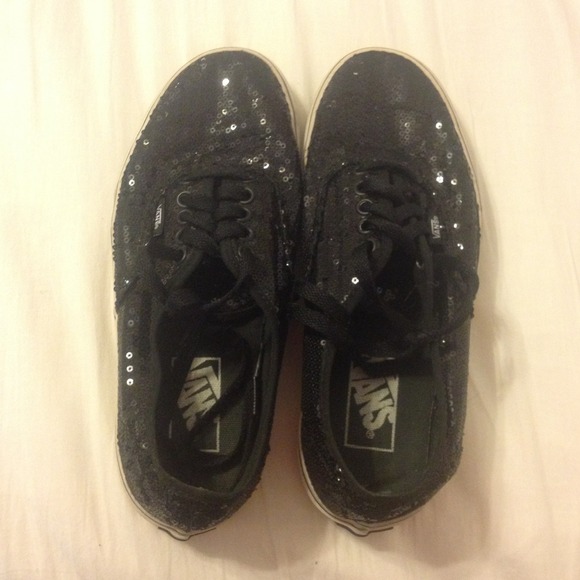 Women's Sequin Vans
