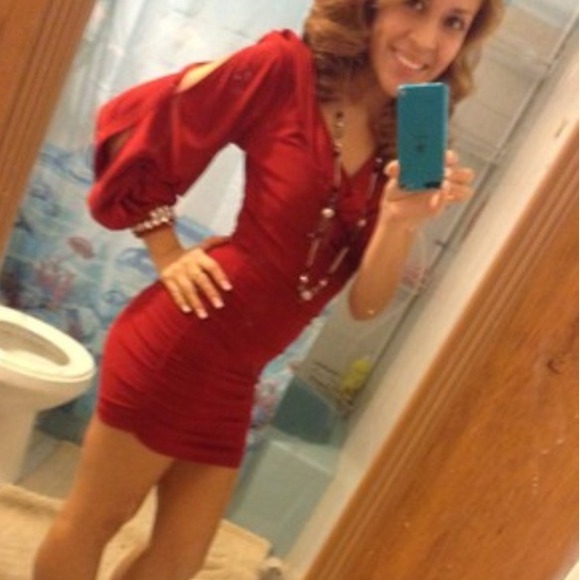 The red dress