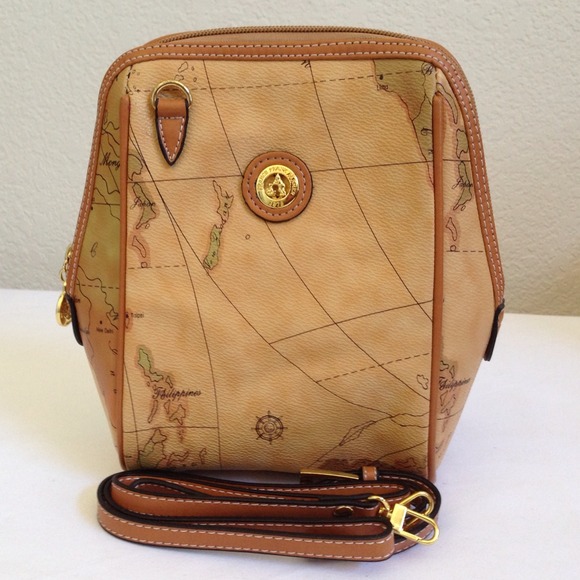 🚫SOLD🚫Map Print Crossbody Bag