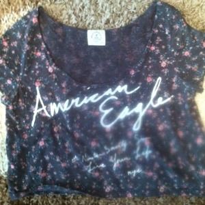 American eagle crop top