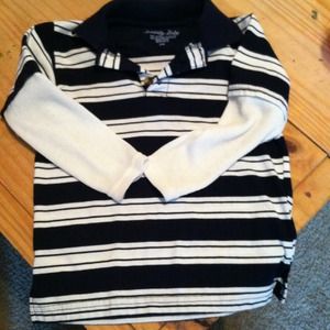 Like new little boys long sleeve collared shirt