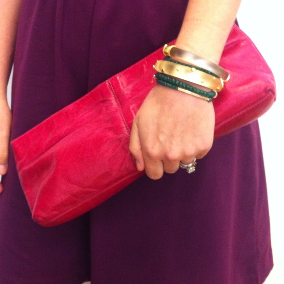 SOLD Bright Pink Aldo Clutch SOLD