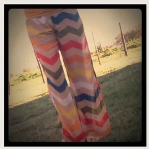 Size large chevron pants
