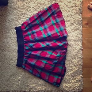 Forever 21 Checkered skirt