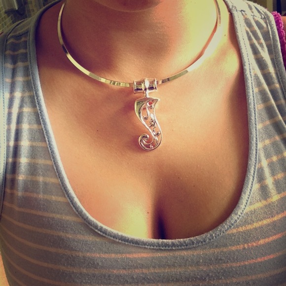 "J" necklace
