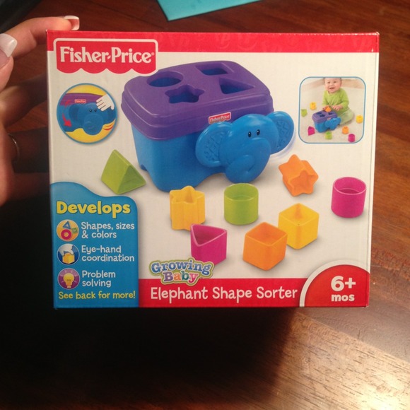 ❌Sold❌Elephant Shape Sorter 6+ months old