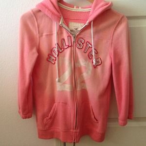 Pink Hollister Jacket