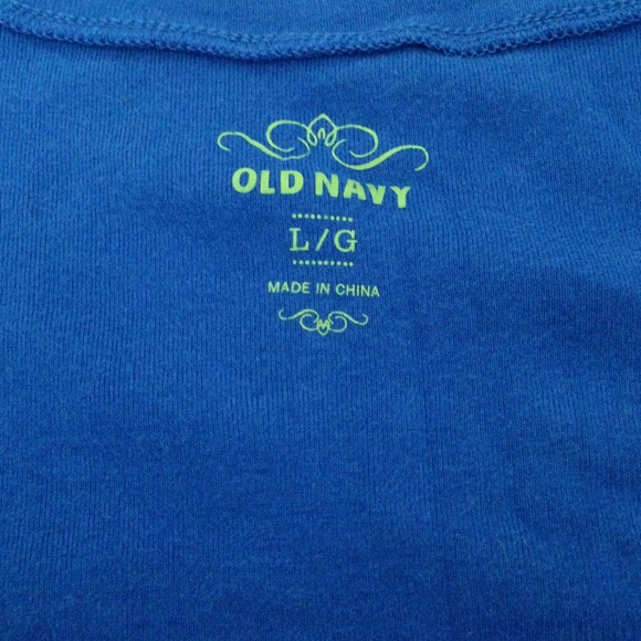 Blue V neck. - Picture 2 of 2