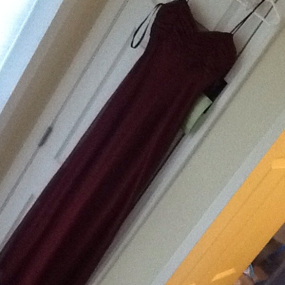 Burgundy Evening Gown - Picture 2 of 4