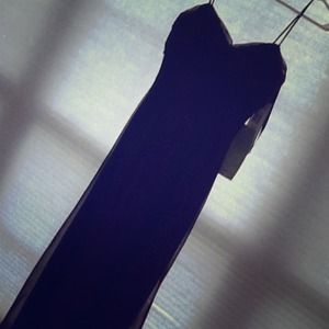 Burgundy Evening Gown