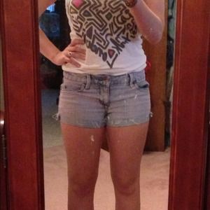 💥REDUCED💥L.e.i Denim Shorts (purple)