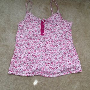 Pink floral top