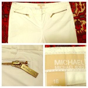 White Michael Kors pants