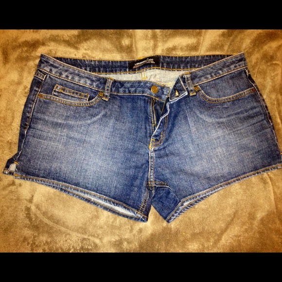 Victoria's Secret shorts.