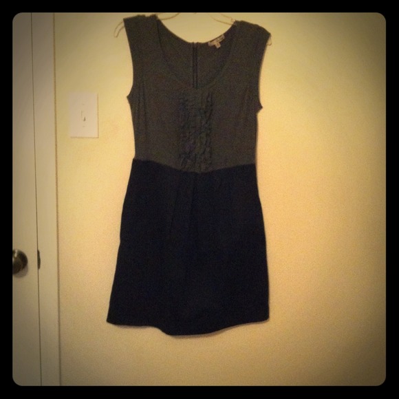 Black and Grey Dress