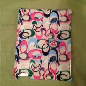 Coach IPad cover
