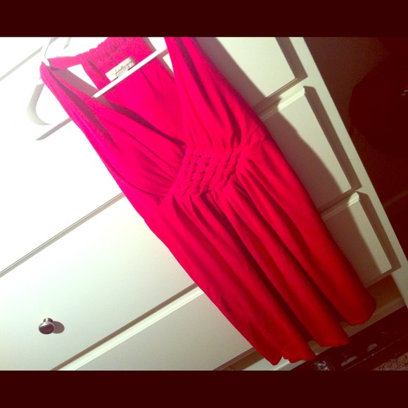 Hot Pink Halter dress♥
