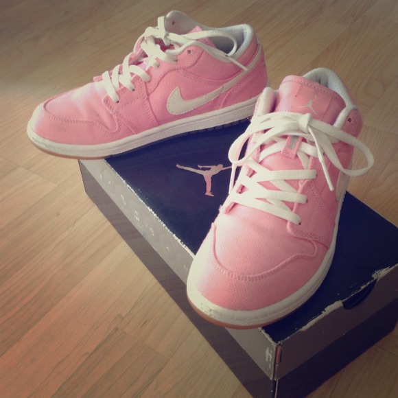 Authentic Pink Jordan's