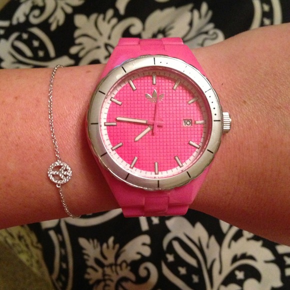 REDUCED!!! Neon Pink ADIDAS Cambridge Watch