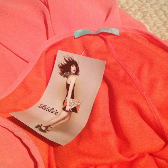 Never worn! Pink Midi dress from LuLu's - Picture 2 of 4
