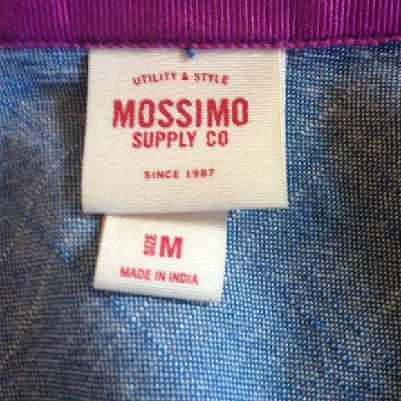 Donated! Light Blue Button-Up Shirt - Picture 3 of 4