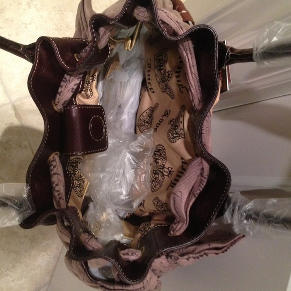 Price reduced*new juicy couture velour handbag - Picture 4 of 4