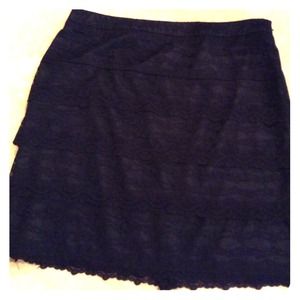 Reserved: Black lace skirt!!!