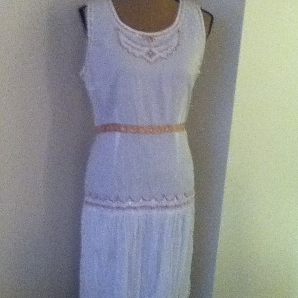 SOLD White Cotton Dress