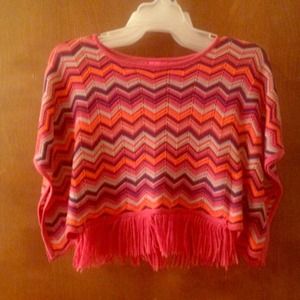 Preteen Poncho Style Shirt