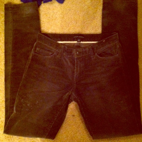 Grey corduroy skinnys