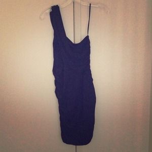 One sleeve party dress