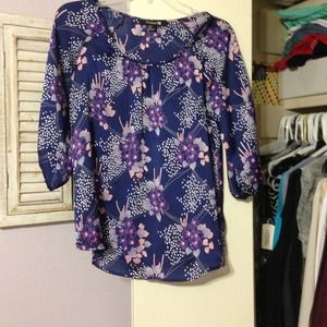 Forever 21 Loose Polyester Top