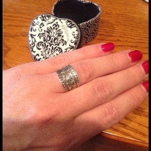 Authentic BRIGHTON  silver ring