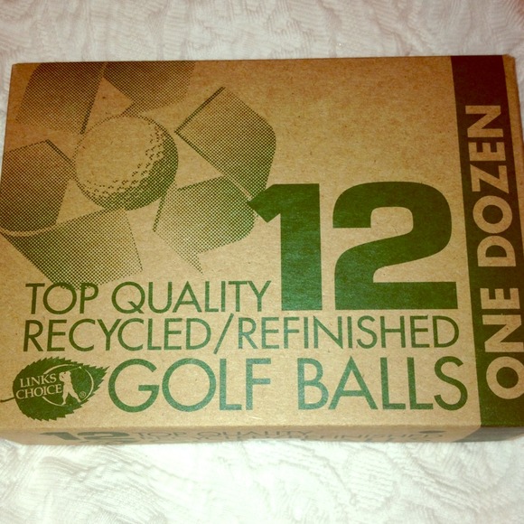 NEW Unopened Box of Recycled Golf Balls