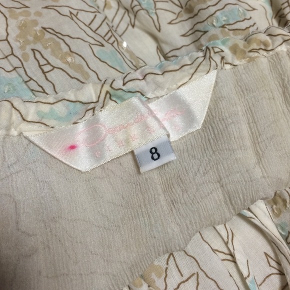 Oscar de la Renta Boho Top- (off shoulder as well) - Picture 4 of 4