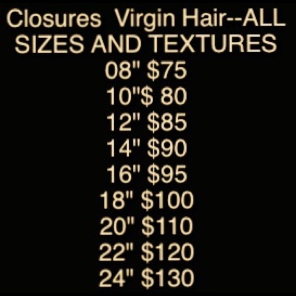 Lace closures. Brazilian virgin - Picture 4 of 4