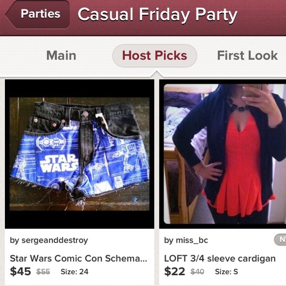 SOLD🌷Host Pick🌷Star Wars Schematic Cutoff Shorts - Picture 4 of 4