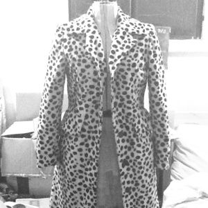 Long Dalmatian Print Coat!!!