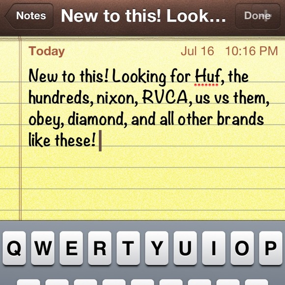 Clothes!