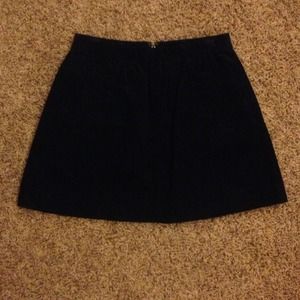 J. Crew navy blue corduroy short skirt