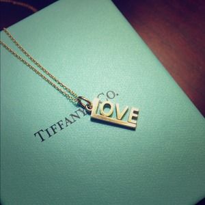 Tiffany Love Charm Necklace